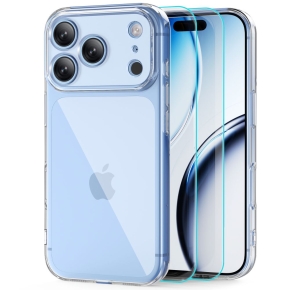 TECH-PROTECT FLEXAIR + GLASS 2-PACK IPHONE 17 PRO MAX  18 PRO MAX CLEAR