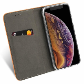 MAGNET BOOK Case for Apple iPhone 7+/8+ orange
