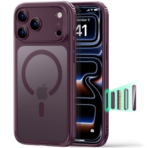 ESR CLASSIC HYBRID MAGSAFE IPHONE 17 PRO  18 PRO FROSTED DEEP BURGUNDY