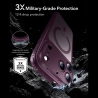 ESR CLASSIC HYBRID MAGSAFE IPHONE 17 PRO  18 PRO FROSTED DEEP BURGUNDY