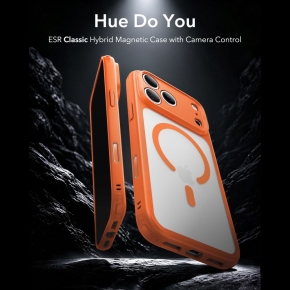 ESR CLASSIC HYBRID MAGSAFE IPHONE 17 PRO 18 PRO FROSTED ORANGE