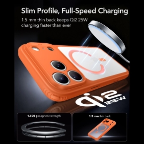 ESR CLASSIC HYBRID MAGSAFE IPHONE 17 PRO  18 PRO FROSTED ORANGE