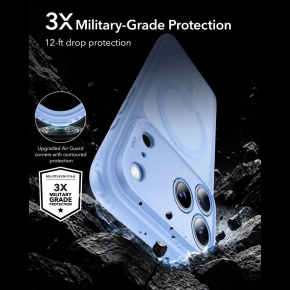 ESR CLASSIC HYBRID MAGSAFE IPHONE 17 PRO MAX  18 PRO MAX FROSTED LIGHT BLUE