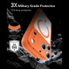 ESR CLASSIC HYBRID MAGSAFE IPHONE 17 PRO MAX  18 PRO MAX FROSTED ORANGE