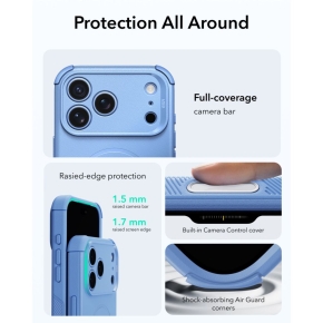 ESR CYBER TOUGH MAGSAFE IPHONE 17 PRO MAX  18 PRO MAX LIGHT BLUE