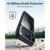 ESR CLASSIC HYBRID KICKSTAND MAGSAFE IPHONE 17 PRO  18 PRO CLEARBLACK