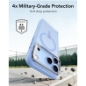 ESR CLASSIC HYBRID KICKSTAND MAGSAFE IPHONE 17 PRO  18 PRO FROSTED LIGHT BLUE