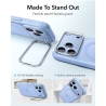 ESR CLASSIC HYBRID KICKSTAND MAGSAFE IPHONE 17 PRO MAX  18 PRO MAX FROSTED LIGHT BLUE