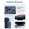 ESR CYBER TOUGH KICKSTAND MAGSAFE IPHONE 17 PRO  18 PRO BLUE