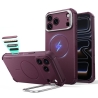 ESR CYBER TOUGH KICKSTAND MAGSAFE IPHONE 17 PRO MAX  18 PRO MAX DEEP BURGUNDY