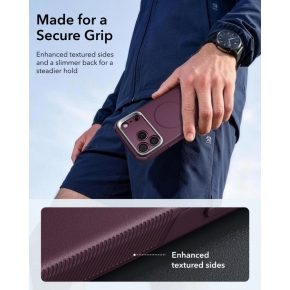 ESR CYBER TOUGH KICKSTAND MAGSAFE IPHONE 17 PRO MAX  18 PRO MAX DEEP BURGUNDY