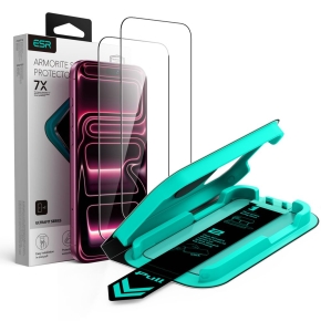 SZKŁO HARTOWANE ESR ULTRAFIT ARMORITE TEMPERED GLASS 2-PACK IPHONE 17 PRO 18 PRO BLACK