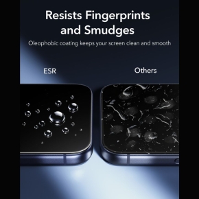 SZKŁO HARTOWANE ESR ULTRAFIT ARMORITE TEMPERED GLASS 2-PACK IPHONE 17 PRO MAX  18 PRO MAX BLACK