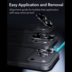 OSŁONA NA APARAT ESR ARMORITE CAMERA PROTECTOR IPHONE 18 PRO  18 PRO MAX CLEAR
