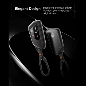 SPIGEN VK100 VOLKSWAGEN  SKODA  SEAT KEY FOB CASE BLACK