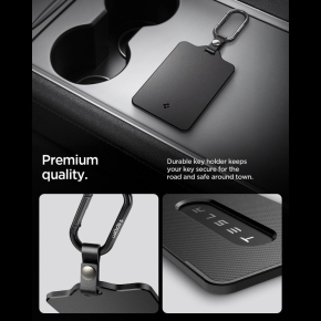 SPIGEN TO243 TESLA KEY CARD HOLDER BLACK