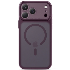 TECH-PROTECT MAGPRIME MAGSAFE CC IPHONE 17 PRO  18 PRO MATTE DARK CHERRY