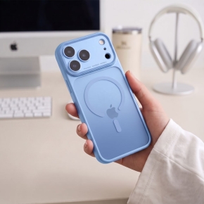 TECH-PROTECT MAGPRIME MAGSAFE CC IPHONE 17 PRO  18 PRO MATTE LIGHT BLUE