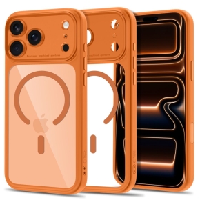 TECH-PROTECT MAGPEAK MAGSAFE CC IPHONE 17 PRO  18 PRO COSMIC ORANGECLEAR
