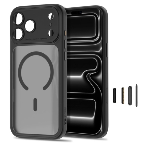 TECH-PROTECT MAGPEAK MAGSAFE CC IPHONE 17 PRO  18 PRO MATTE BLACK