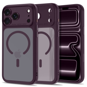 TECH-PROTECT MAGPEAK MAGSAFE CC IPHONE 17 PRO  18 PRO MATTE DARK CHERRY