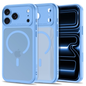 TECH-PROTECT MAGPEAK MAGSAFE CC IPHONE 17 PRO  18 PRO MATTE LIGHT BLUE
