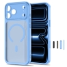 TECH-PROTECT MAGPEAK MAGSAFE CC IPHONE 17 PRO MAX  18 PRO MAX MATTE LIGHT BLUE