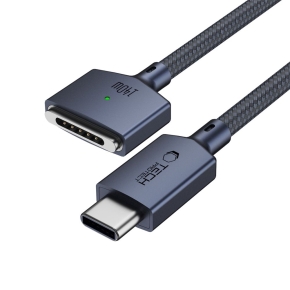 TECH-PROTECT MMC01 ULTRABOOST MAGNETIC MACBOOK CABLE USB-C TO MAGSAFE 3 140W 300CM MIDNIGHT BLUE