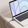 TECH-PROTECT MMC01 ULTRABOOST MAGNETIC MACBOOK CABLE USB-C TO MAGSAFE 3 140W 300CM MIDNIGHT BLUE