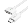 TECH-PROTECT MMC01 ULTRABOOST MAGNETIC MACBOOK CABLE USB-C TO MAGSAFE 3 140W 300CM WHITE