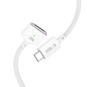 TECH-PROTECT MMC01 ULTRABOOST MAGNETIC MACBOOK CABLE USB-C TO MAGSAFE 3 140W 300CM WHITE