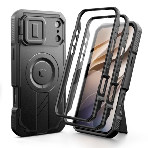 TECH-PROTECT KEVLAR MAGSAFE 2-SET IPHONE 17 PRO MAX 18 PRO MAX BLACK