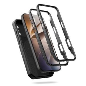 TECH-PROTECT KEVLAR MAGSAFE 2-SET PHONE 17 PRO MAX  18 PRO MAX BLACK