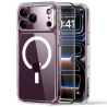 ESR CLASSIC HYBRID MAGSAFE & TEMPERED GLASS IPHONE 17 PRO  18 PRO CLEAR