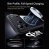 ESR CLASSIC HYBRID MAGSAFE & TEMPERED GLASS IPHONE 17 PRO  18 PRO CLEARBLACK