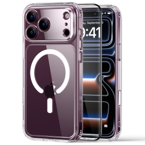 ESR CLASSIC HYBRID MAGSAFE & TEMPERED GLASS IPHONE 17 PRO MAX  18 PRO MAX CLEAR