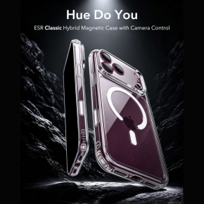ESR CLASSIC HYBRID MAGSAFE & TEMPERED GLASS IPHONE 17 PRO MAX  18 PRO MAX CLEAR