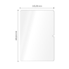 SZKŁO HARTOWANE TECH-PROTECT GLASS FIT+ 2-PACK GALAXY TAB S12+ PLUS 12.4 X840  X846B CLEAR