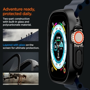 SPIGEN THIN FIT 360 APPLE WATCH ULTRA 1  2 (49 MM) BLACK