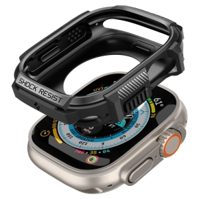 SPIGEN RUGGED ARMOR APPLE WATCH ULTRA 1  2 (49 MM) MATTE BLACK