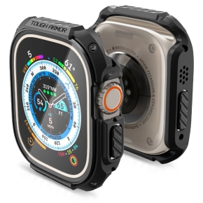 SPIGEN TOUGH ARMOR APPLE WATCH ULTRA 1  2  3  4 (49 MM) BLACK