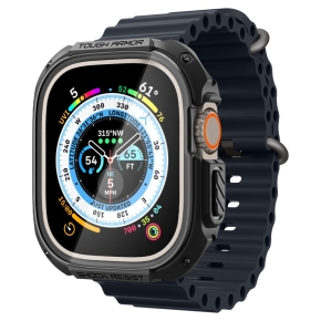 SPIGEN TOUGH ARMOR APPLE WATCH ULTRA 1  2  3  4 (49 MM) BLACK