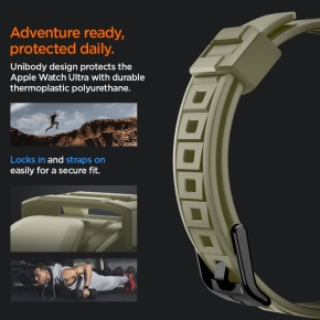 SPIGEN RUGGED ARMOR ”PRO” APPLE WATCH ULTRA 1  2 (49 MM) VINTAGE KHAKI