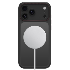TECH-PROTECT MAGCAM MAGSAFE IPHONE 17 PRO  18 PRO MATTE BLACKRED
