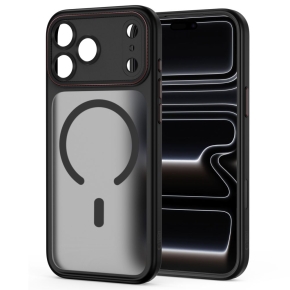 TECH-PROTECT MAGCAM MAGSAFE IPHONE 17 PRO MAX  18 PRO MAX MATTE BLACKRED