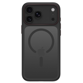 TECH-PROTECT MAGCAM MAGSAFE IPHONE 17 PRO MAX  18 PRO MAX MATTE BLACKRED