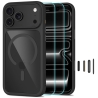 TECH-PROTECT MAGONE MAGSAFE CC + GLASS 2-PACK IPHONE 17 PRO MAX  18 PRO MAX BLACKCLEAR