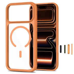 TECH-PROTECT MAGONE MAGSAFE CC + GLASS 2-PACK IPHONE 17 PRO MAX  18 PRO MAX COSMIC ORANGECLEAR