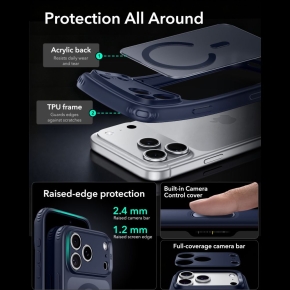 ESR CLASSIC HYBRID MAGSAFE IPHONE 17 PRO MAX  18 PRO MAX FROSTED BLUE
