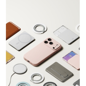RINGKE SILICONE MAGNETIC MAGSAFE IPHONE 18 PRO MAX PINK SAND